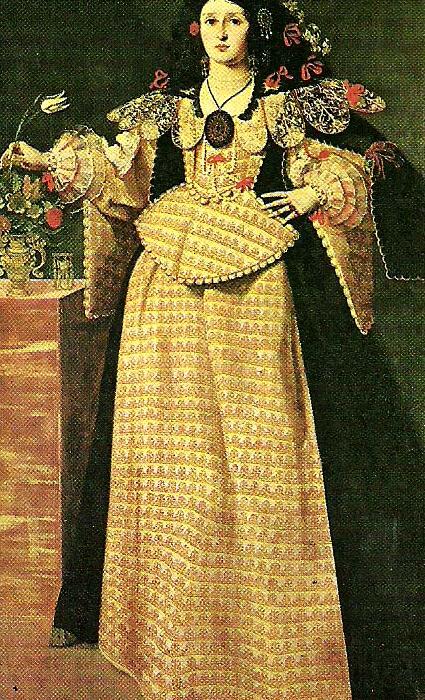 Girolamo Forabosco portrait of a lady c. Norge oil painting art
